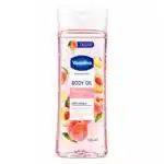 روغن بدن ژلی هلو و ویتامین B3 وازلین Vaseline Intensive Care Peach Body Oil (200 میل)