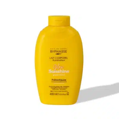شیر بدن روشن‌ کننده و درخشان‌ کننده بایفاس Byphasse مدل Sunshine Glow Illuminating Body Milk (400 میل)