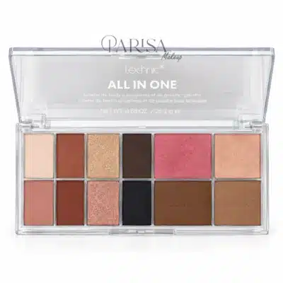 پالت آرایش چشم و صورت 12 رنگ تکنیک Technic مدل All In One Palette