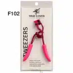 فرمژه دسته پهن تروکاور TrueCover کد F102 رنگ صورتی