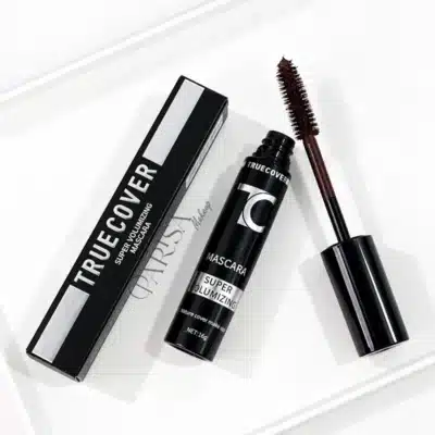 ریمل رنگی حجم دهنده مژه تروکاور TrueCover رنگ قهوه ای