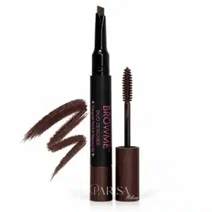 دیفاینر و ریمل ابرو دوطرفه پینکی گوت Pinky Goat مدل Browme Duo Designer رنگ Choco Fudge