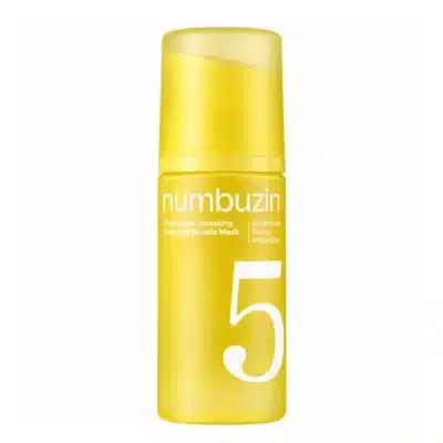 ماسک حبابی ضدلک و روشن‌ کننده پوست نامبوزین Numbuzin حاوی گلوتاتیون و ویتامین C مدل No.5 Radiance Boosting Capsule Bubble Mask (85 میل)