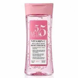 روغن بدن آبرسان مدیکس 5.5 حاوی ویتامین C و رز بلغاری Medix 5.5 Vitamin C and Bulgarian Rose Instant Hydration Oil (200 میل)