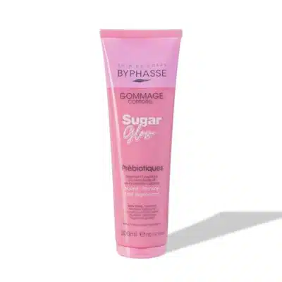 اسکراب بدن درخشان‌ کننده بایفاس Byphasse مدل Sugar Glow Body Scrub (300 میل)