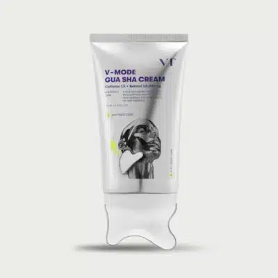 کرم گواشا لیفت و سفت‌ کننده صورت و گردن وی‌ تی VT حاوی کافئین و رتینال مدل V-Mode Gua Sha Cream (120 میل)
