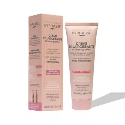 کرم روشن‌ کننده و ضدلک پوست خشک بایفاس Byphasse مدل Whitening Effect Brightening Cream (75 میل)