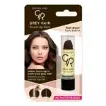 استیک پوشاننده سفیدی مو گلدن رز مدل Grey Hair Touch Up Stick کد 02 رنگ Dark Brown