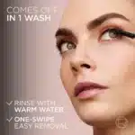 ریمل حجم‌ دهنده و بلند کننده لورآل Loreal مدل Paradise Big Deal رنگ Latex Black - تصویر 5