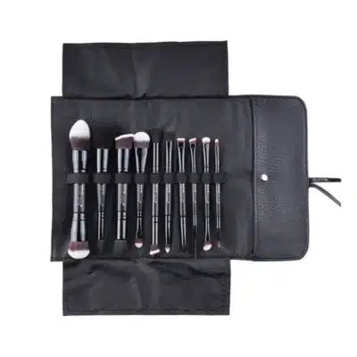 ست براش آرایشی 10 عددی دوطرفه فوراور 52 Forever52 دارای کیف نگهدارنده مدل XZ003